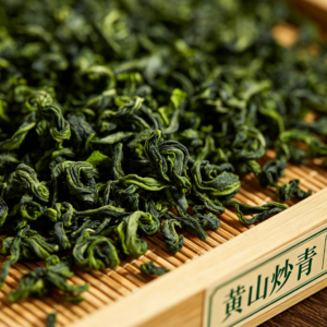 Home premium huangshan chaoqing green tea product description