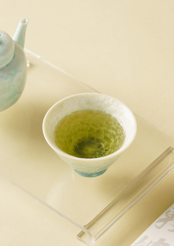 Kiln-glazed Gongfu teapot and cups